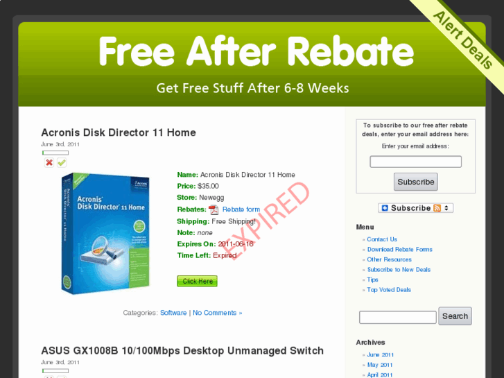 www.freeafterrebate.us