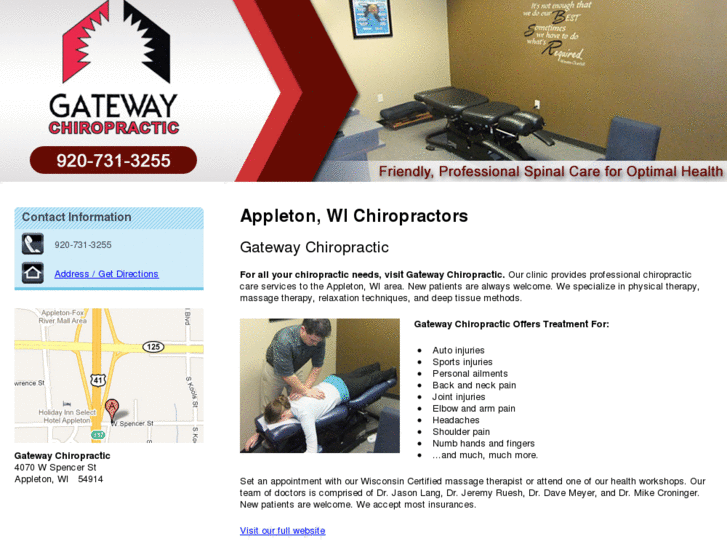 www.gatewaychiropracticappleton.com
