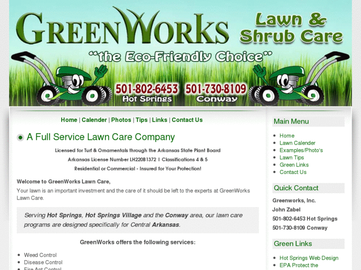 www.greenworkslawncare.com