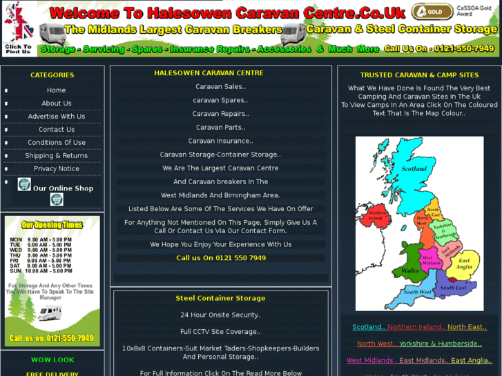 www.halesowencaravancentre.com