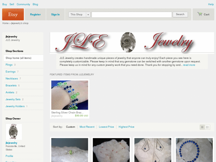 www.jlejewelry.com