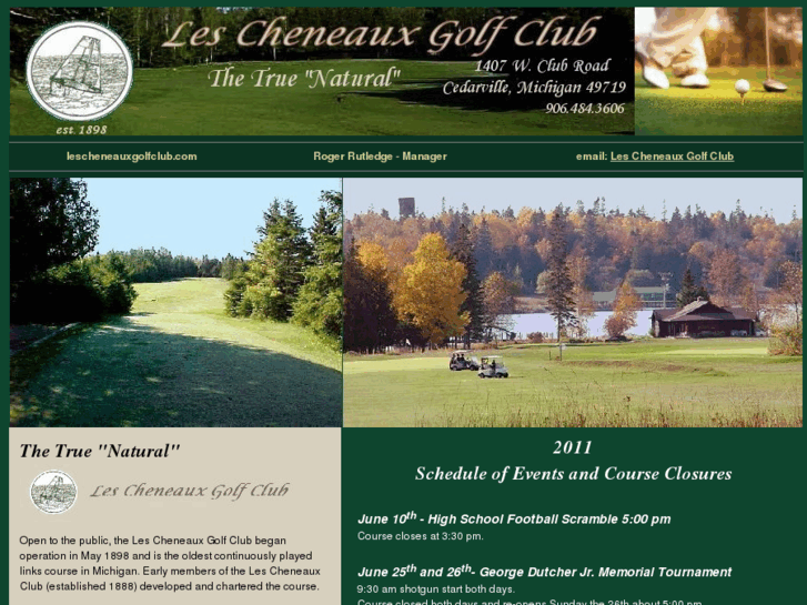 www.lescheneauxgolfclub.com