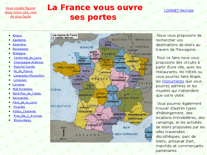 www.loisirsenfrance.net