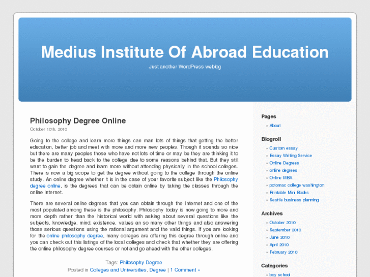 www.mediusinstitute.org