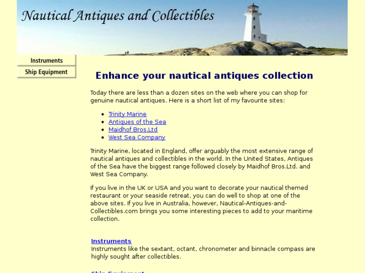 www.nautical-antiques-and-collectibles.com