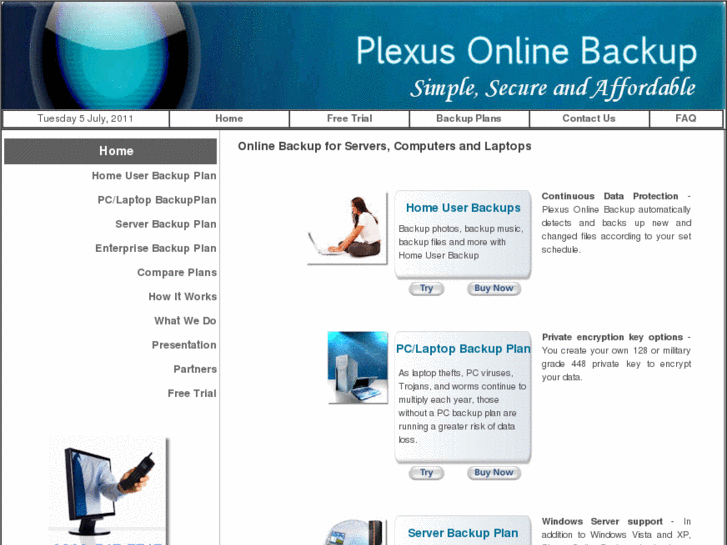 www.plexusbackup.com