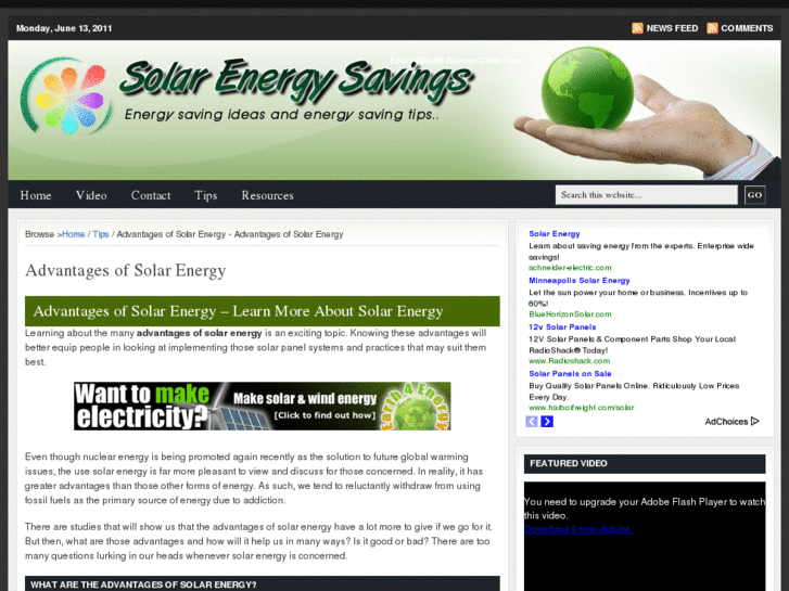 www.solarenergysavings.net