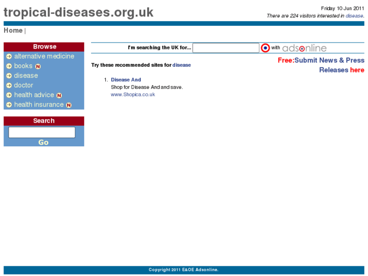 www.tropical-diseases.org.uk