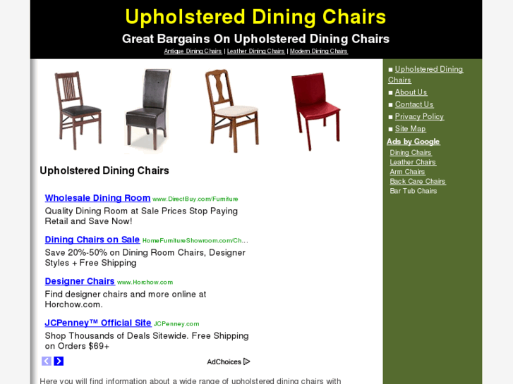 www.upholstereddiningchairs.net