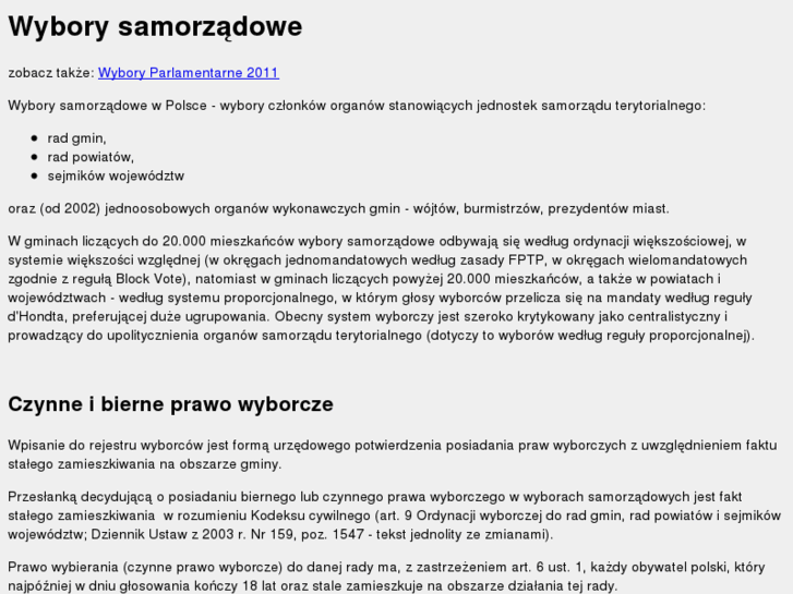 www.wybory-samorzadowe.pl