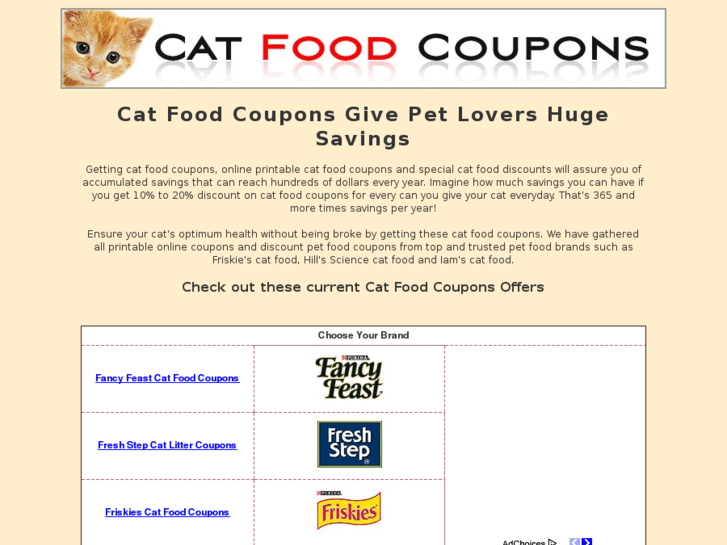 www.catfood-coupons.com