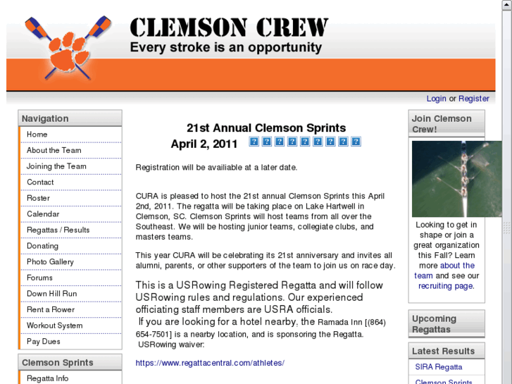 www.clemsonsprints.com