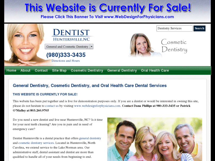 www.dentisthuntersville.com