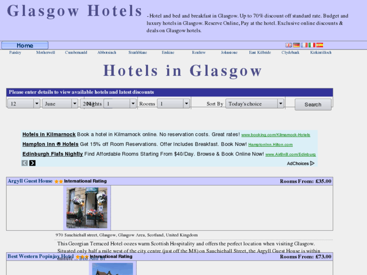 www.glasgowcityhotels.co.uk