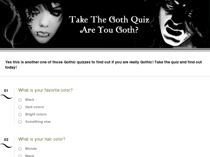www.gothquiz.net