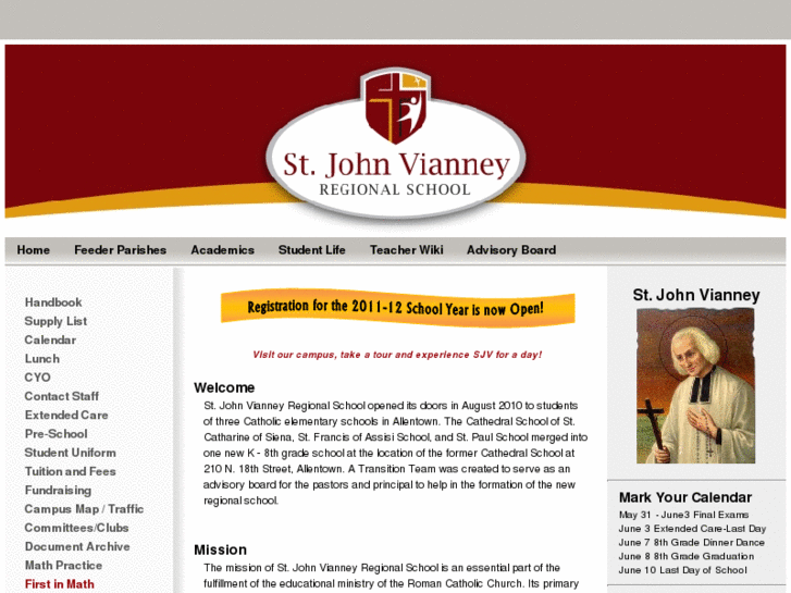 www.stjohnvianneyschool.org