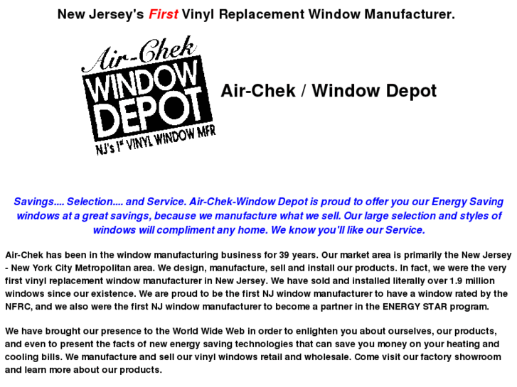 www.airchek-windowdepot.com