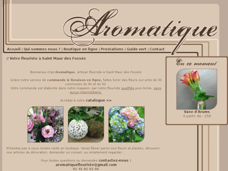 www.aromatique-fleuriste-saint-maur.com