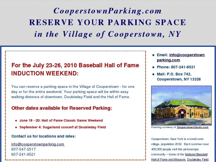 www.cooperstownparking.com