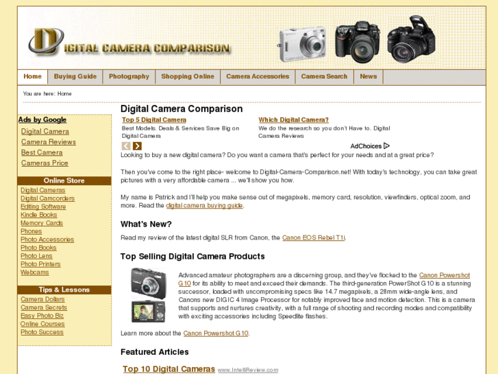 www.digital-camera-comparison.net