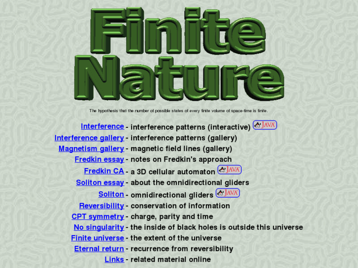 www.finitenature.com