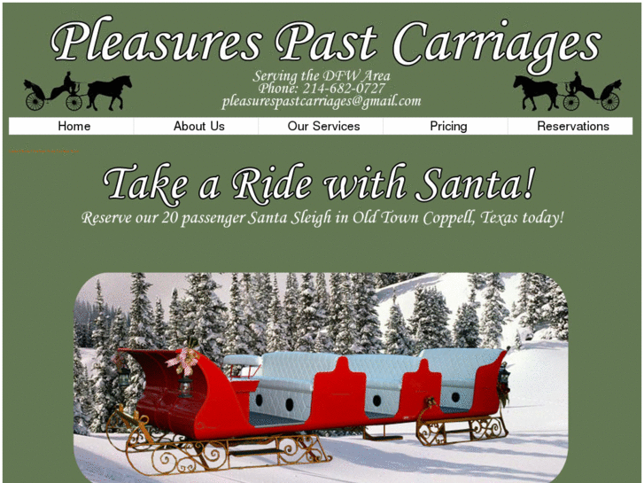 www.pleasurespastcarriages.com