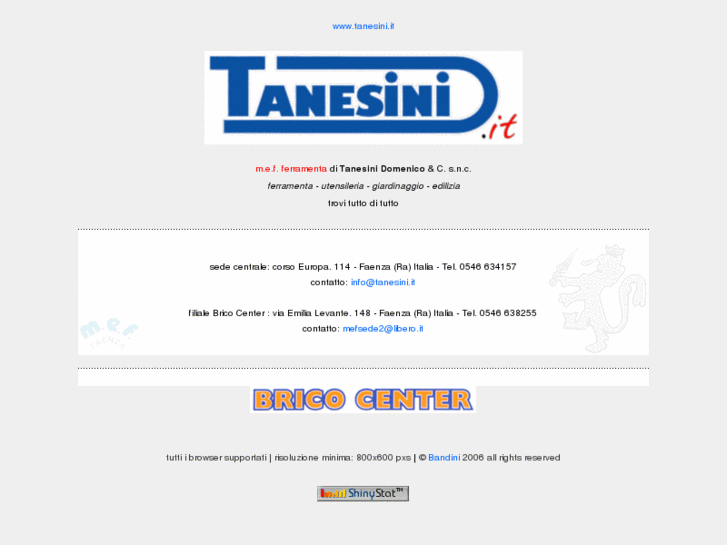 www.tanesini.it