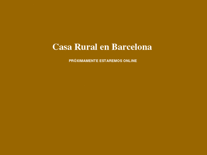 www.casaruralenbarcelona.com