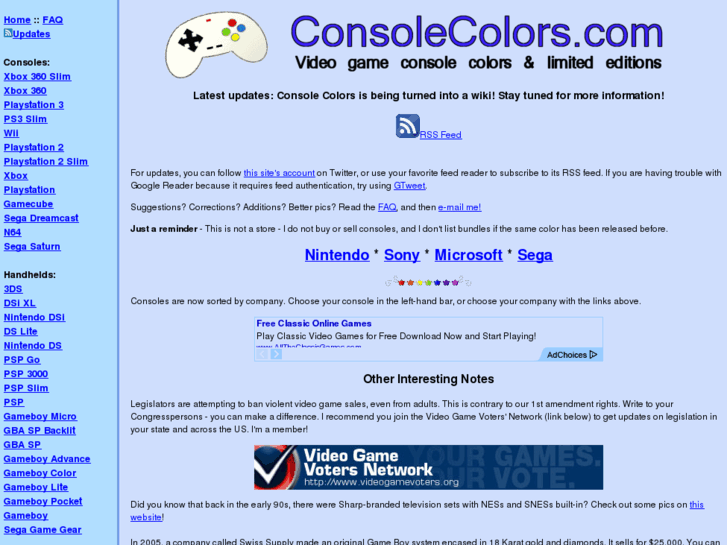 www.consolecolors.com