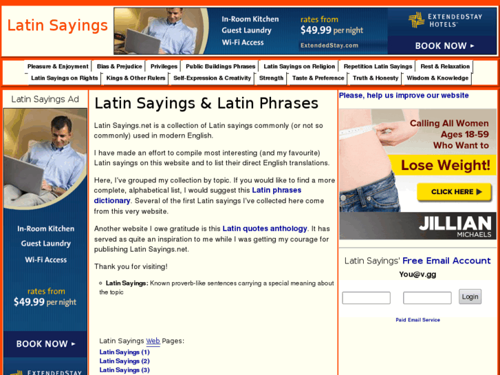 www.latinsayings.net