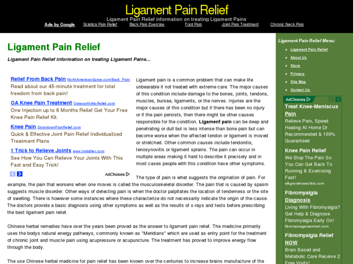 www.ligamentpain.net