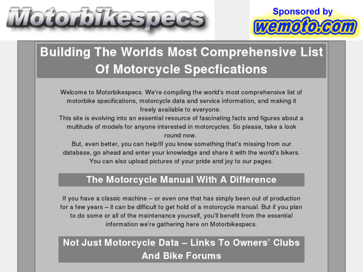 www.motorbikespecs.net