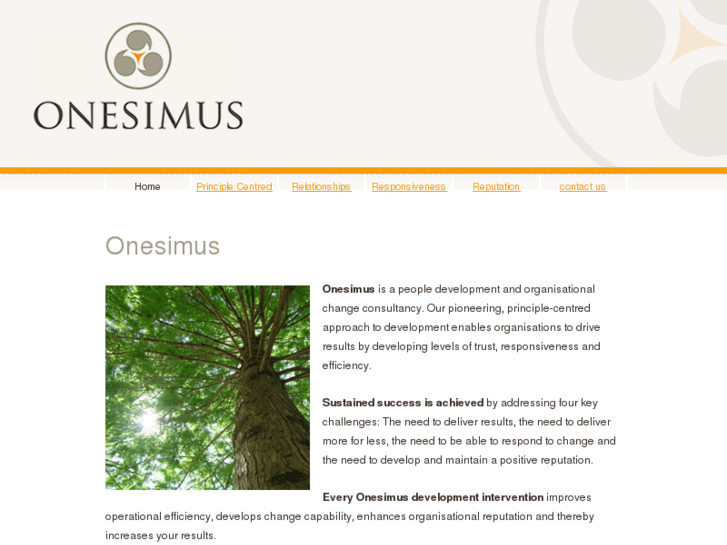 www.onesimus.info