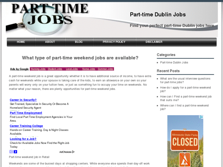 www.parttimedublinjobs.com