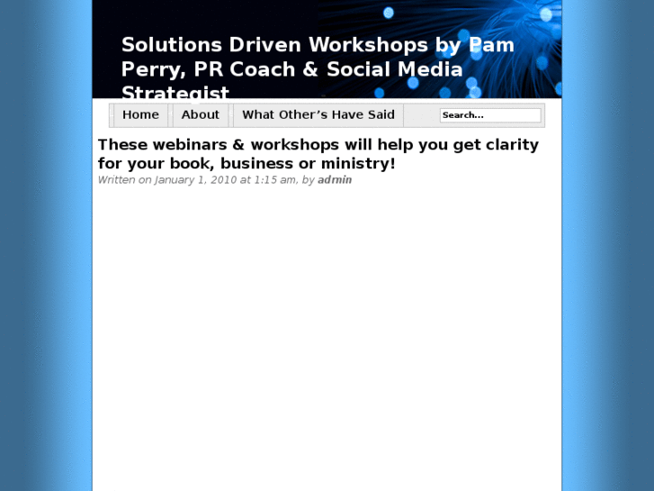 www.solutiondrivenworkshops.com