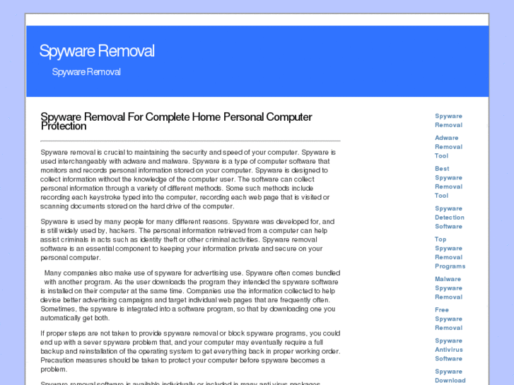 www.topspywareremovalsoftware.com