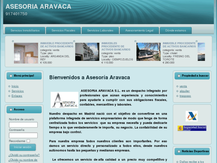 www.asesoriaaravaca.es