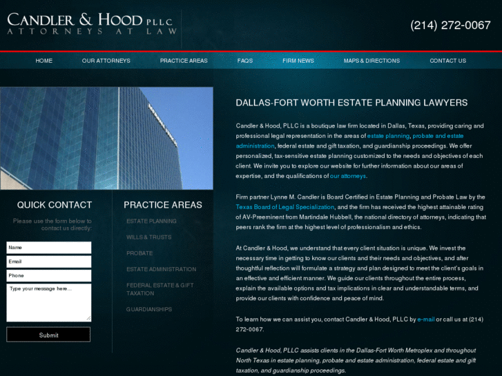 www.candlerhoodlaw.com