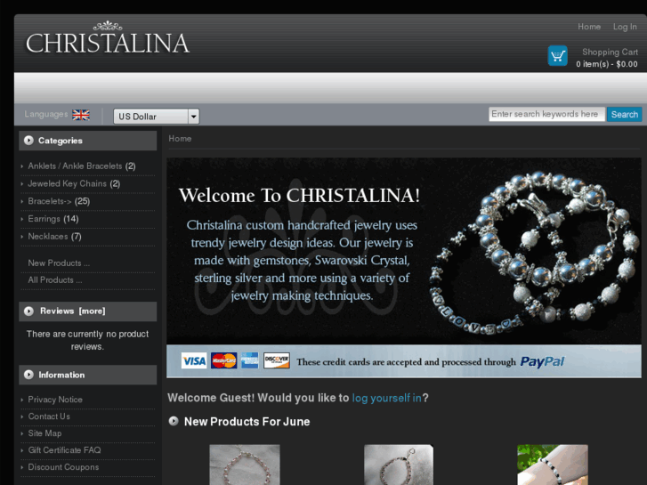 www.christalinaonline.com