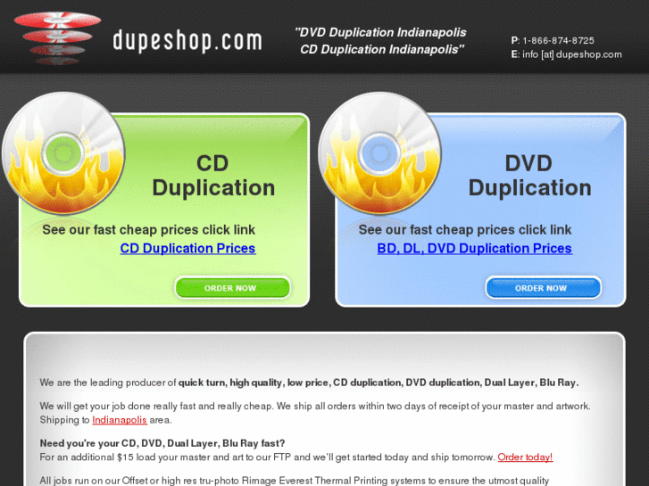 www.dvdduplicationindianapolis.com