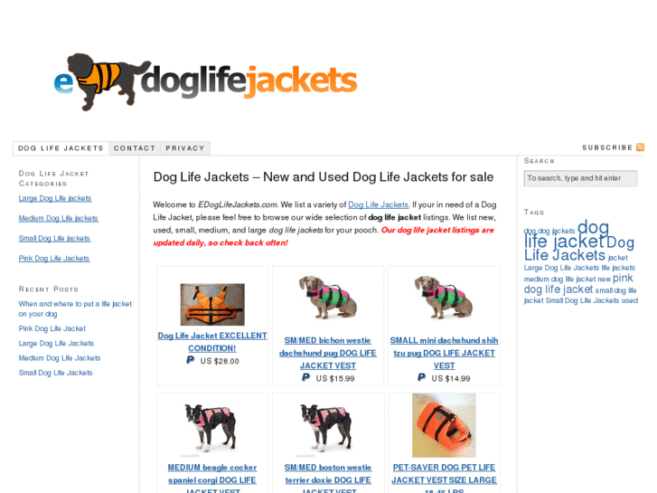 www.edoglifejackets.com