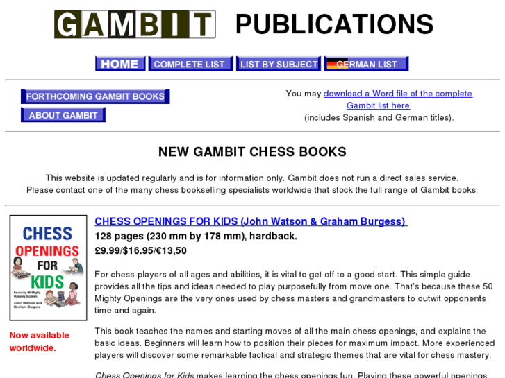 www.gambitbooks.com