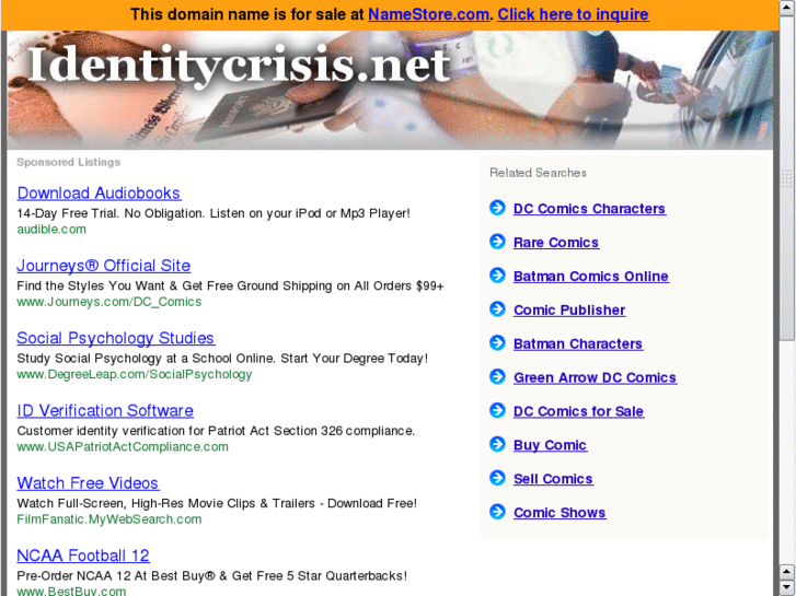 www.identitycrisis.net