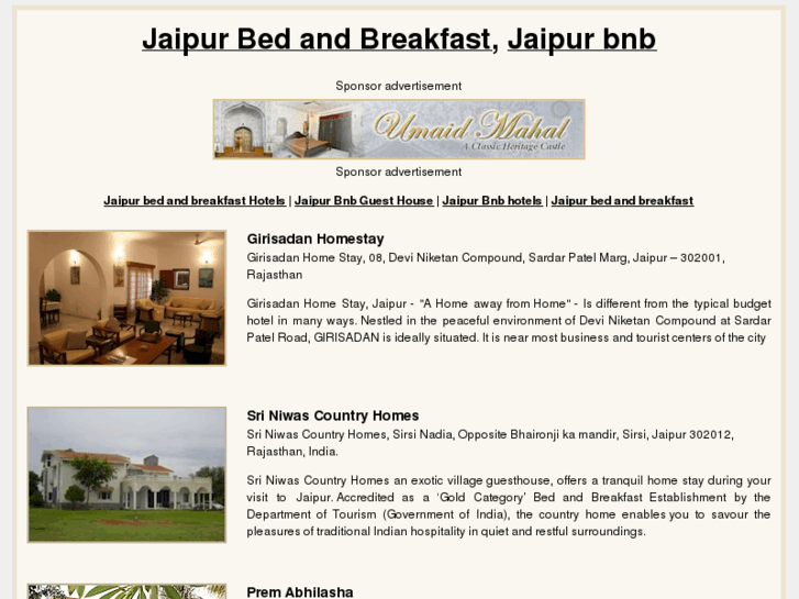 www.jaipurbnb.com