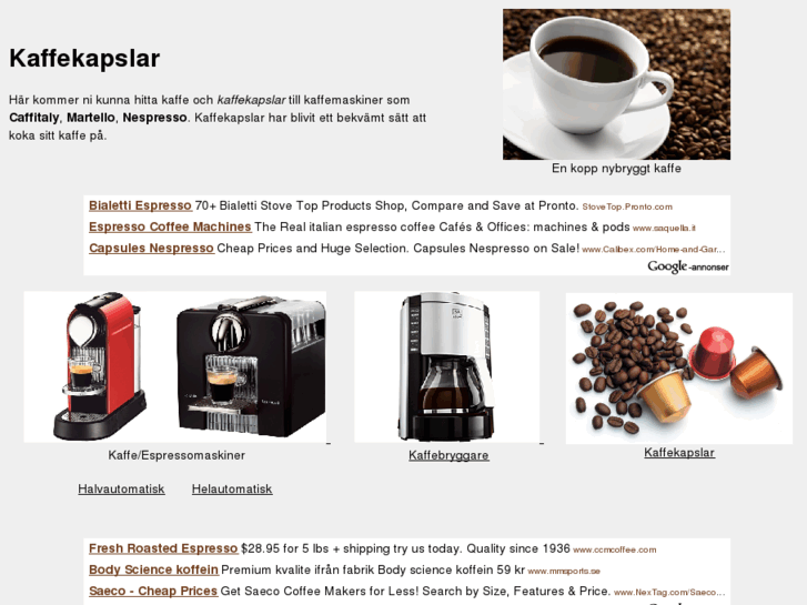 www.kaffekapslar.com