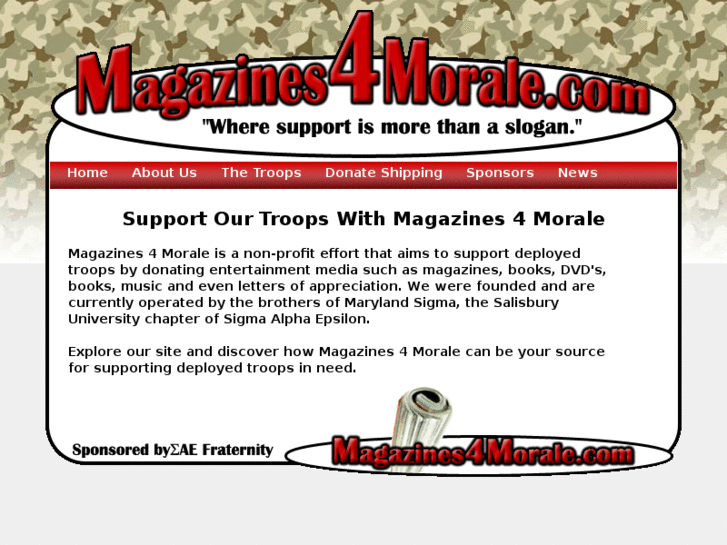 www.magazines4morale.com