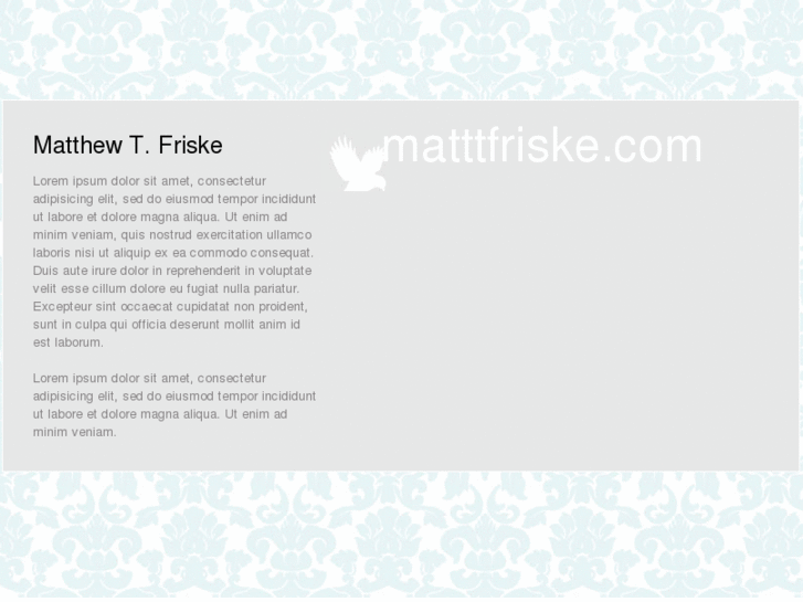 www.matttfriske.com