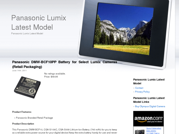 www.panasoniclumixlatestmodel.com