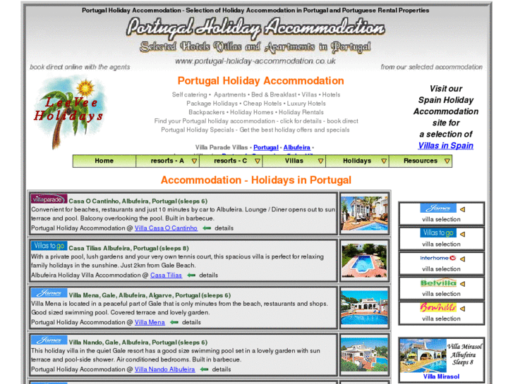 www.portugal-holiday-accommodation.co.uk