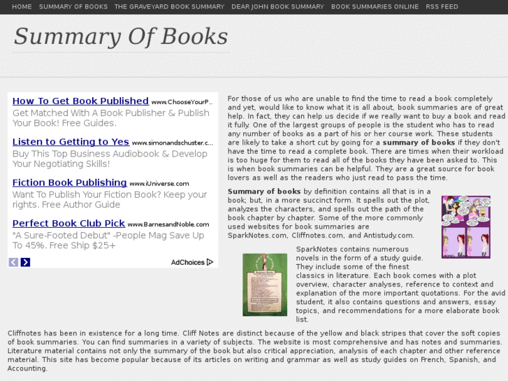 www.summaryofbooks.info